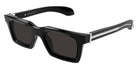 Alexander McQueen® AM0506S AMQ AM0506S 001 50 - 001 Black / Grey Sunglasses