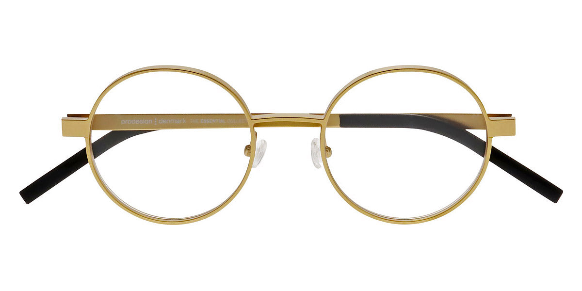 ProDesign Denmark® AROS 1 PDD AROS 1 2021 48 - Gold Medium Matt Eyeglasses