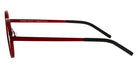 ProDesign Denmark® AROS 1 PDD AROS 1 4031 48 - Red Dark Matt Eyeglasses