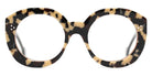 Henau® Argon 0H33 52 - SPOTTED BLACK IVORY/WHITE/LIGHT BROWN Eyeglasses
