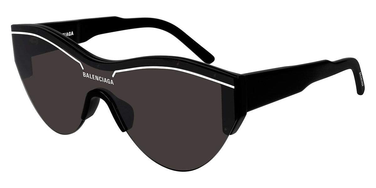 Balenciaga® BB0004S BB0004S 001 99 - Black / Gray Sunglasses