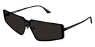 Balenciaga® BB0192S BB0192S 001 99 - Black / Gray Sunglasses