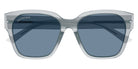 Balenciaga® BB0215SA BB0215SA 004 56 - Gray / Blue Sunglasses