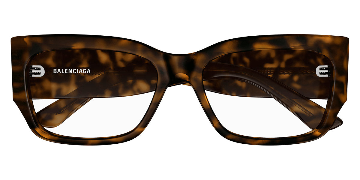 Balenciaga BB0332O Eyeglasses Havana Acetate Balenciaga BB0332O 003 Glasses - US main image 3