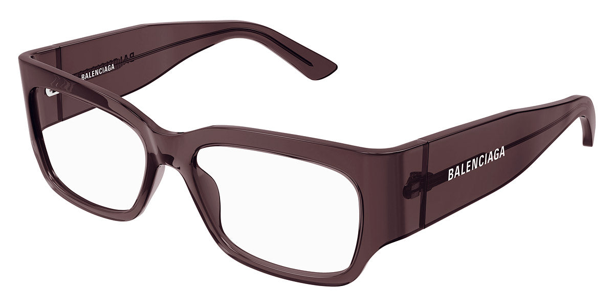 Balenciaga BB0332O Eyeglasses Havana Acetate Balenciaga Glasses PAPER BB0334O 002 main image 3
