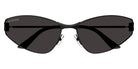 Balenciaga® BB0335S BL BB0335S 001 65 - Black / Gray 