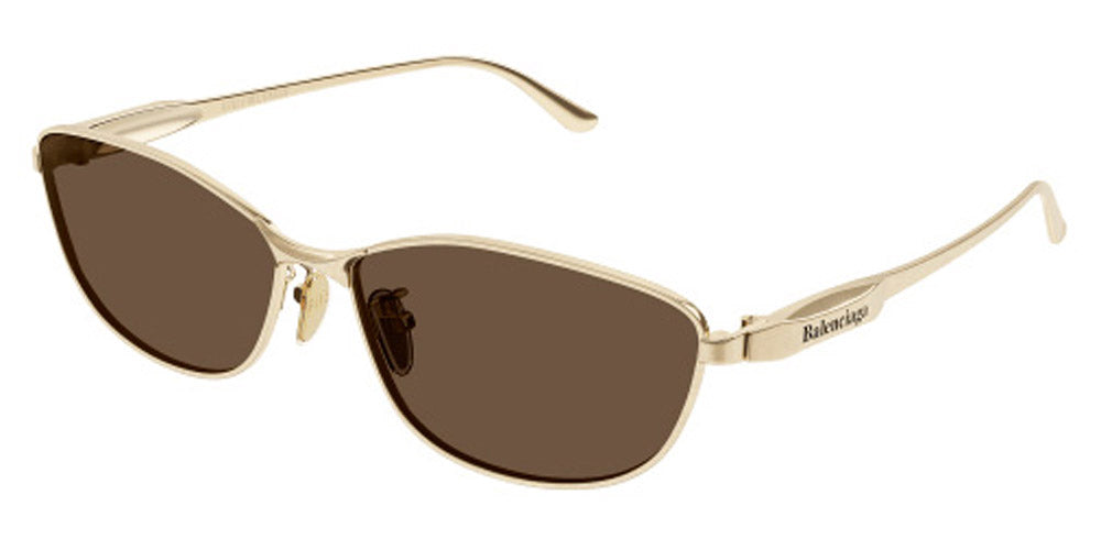 Balenciaga® BB0357SA BAL BB0357SA 003 62 - 003 Gold / Brown Sunglasses