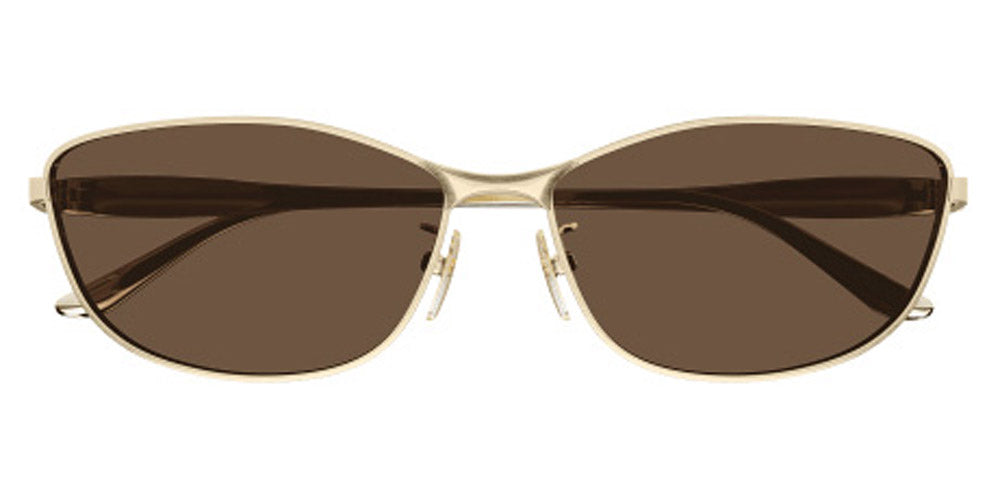 Balenciaga® BB0357SA BAL BB0357SA 003 62 - 003 Gold / Brown Sunglasses