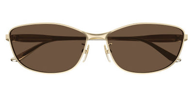 Balenciaga® BB0357SA BAL BB0357SA 003 62 - 003 Gold / Brown Sunglasses