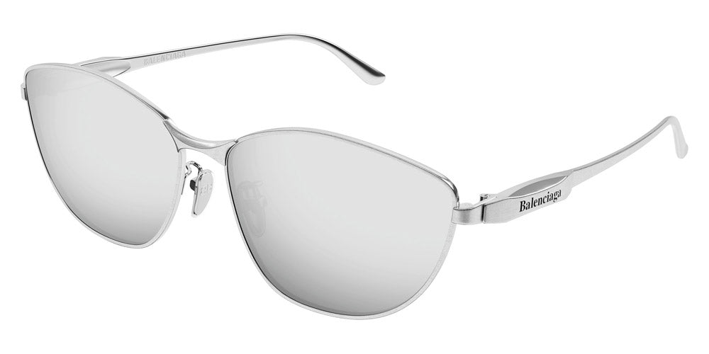 Balenciaga® BB0358SK BAL BB0358SK 002 62 - 002 Silver / Silver Sunglasses