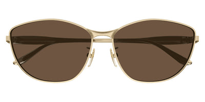Balenciaga® BB0358SK BAL BB0358SK 003 62 - 003 Gold / Brown Sunglasses