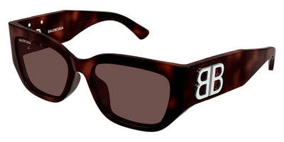 Balenciaga® BB0361SK BAL BB0361SK 002 56 - 002 Havana / Brown Sunglasses
