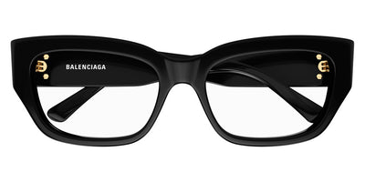 Balenciaga® BB0363O BAL BB0363O 001 54 - 001 Black Eyeglasses
