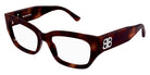 Balenciaga® BB0363O BAL BB0363O 002 54 - 002 Havana Eyeglasses