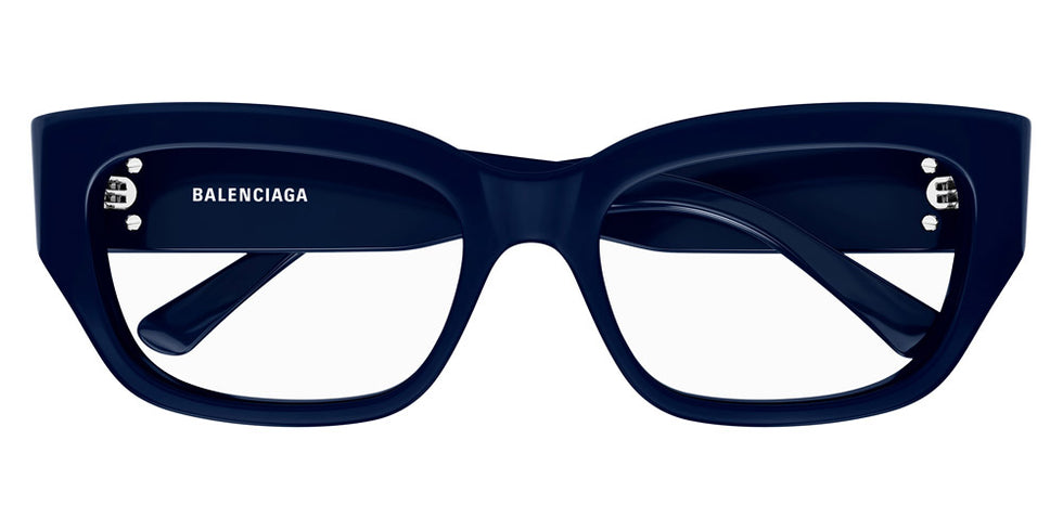 Balenciaga® BB0363O BAL BB0363O 003 54 - 003 Blue Eyeglasses