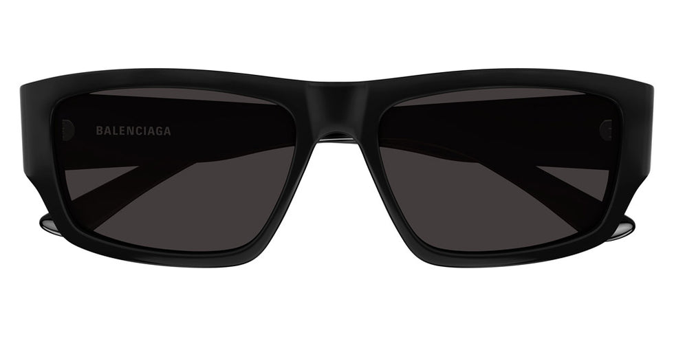 Balenciaga® BB0366S BAL BB0366S 001 58 - 001 Black / Gray Sunglasses