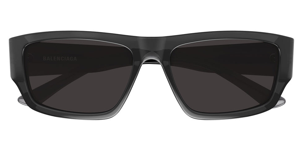 Balenciaga® BB0366S BAL BB0366S 004 58 - 004 Gray / Gray Sunglasses