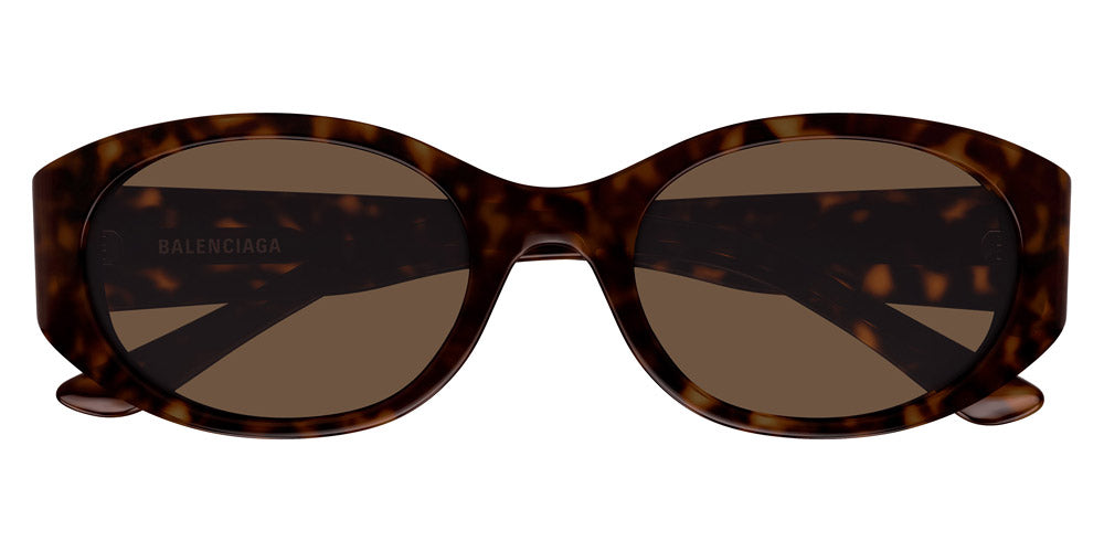 Balenciaga® BB0369SK BAL BB0369SK 002 55 - 002 Havana / Brown Sunglasses