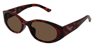 Balenciaga® BB0369SK BAL BB0369SK 003 55 - 003 Havana / Brown Sunglasses