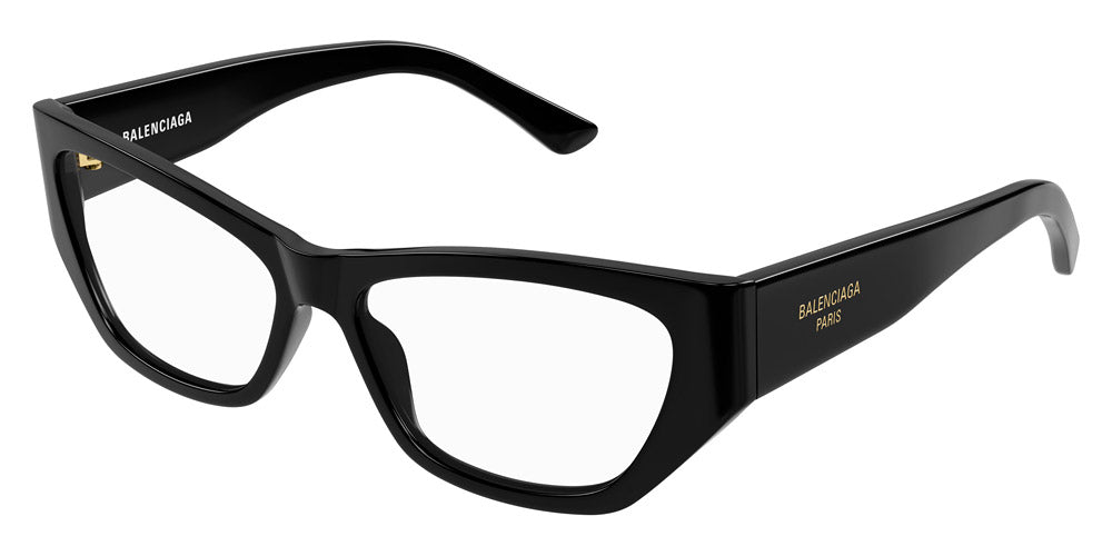 Balenciaga® BB0372O BAL BB0372O 001 55 - 001 Black Eyeglasses