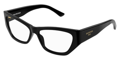Balenciaga® BB0372O BAL BB0372O 001 55 - 001 Black Eyeglasses