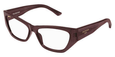 Balenciaga® BB0372O BAL BB0372O 004 55 - 004 Violet Eyeglasses