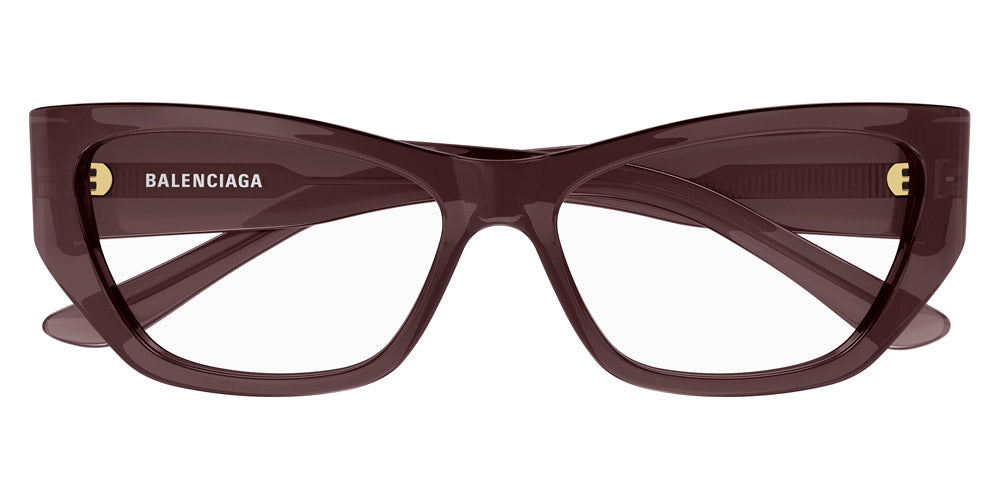 Balenciaga® BB0372O BAL BB0372O 004 55 - 004 Violet Eyeglasses