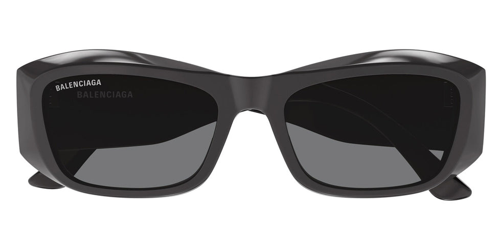 Balenciaga® BB0397SA BL BB0397SA 004 54 - Grey / Grey Lenses Sunglasses