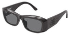 Balenciaga® BB0397SA BL BB0397SA 004 54 - Grey / Grey Lenses Sunglasses
