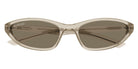 Balenciaga® BB0402S BL BB0402S 004 59 - Beige / Brown Lenses Sunglasses