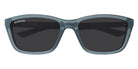 Balenciaga® BB0403SK BL BB0403SK 003 58 - Green / Grey Lenses Sunglasses