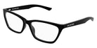 Balenciaga® BB0406O BL BB0406O 001 59 - Black Eyeglasses