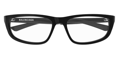 Balenciaga® BB0407O BL BB0407O 001 56 - Black Eyeglasses
