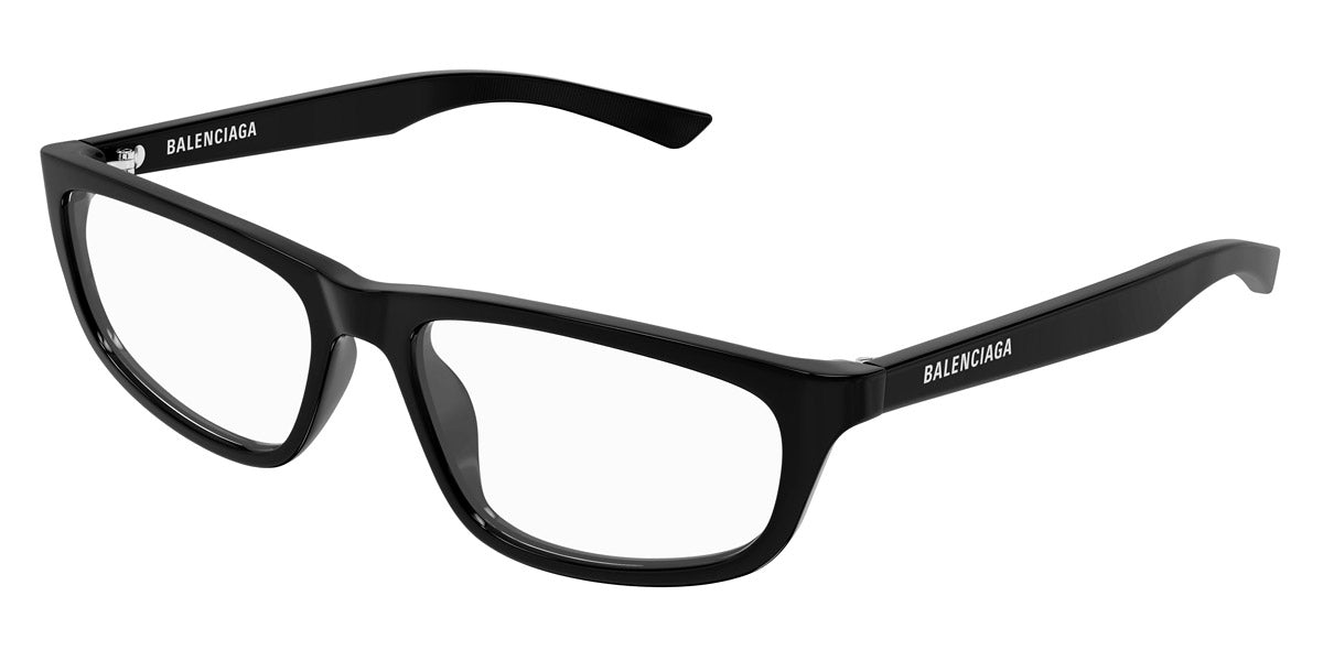 Balenciaga® BB0407O BL BB0407O 001 56 - Black Eyeglasses