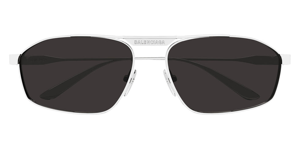 Balenciaga® BB0416S BL BB0416S 002 63 - Silver / Grey Lenses Sunglasses