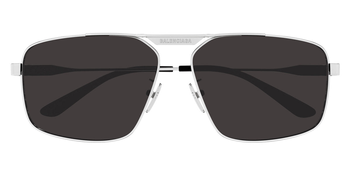 Balenciaga® BB0418SK BL BB0418SK 002 62 - Silver / Grey Lenses Sunglasses