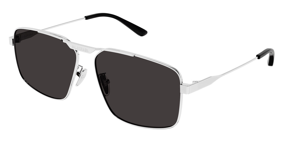 Balenciaga® BB0418SK BL BB0418SK 002 62 - Silver / Grey Lenses Sunglasses