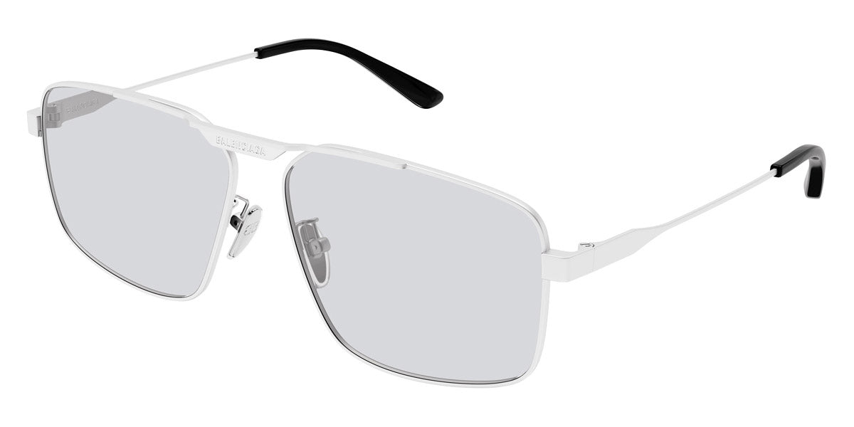 Balenciaga® BB0418SK BL BB0418SK 004 62 - Silver / Light Grey Lenses Sunglasses