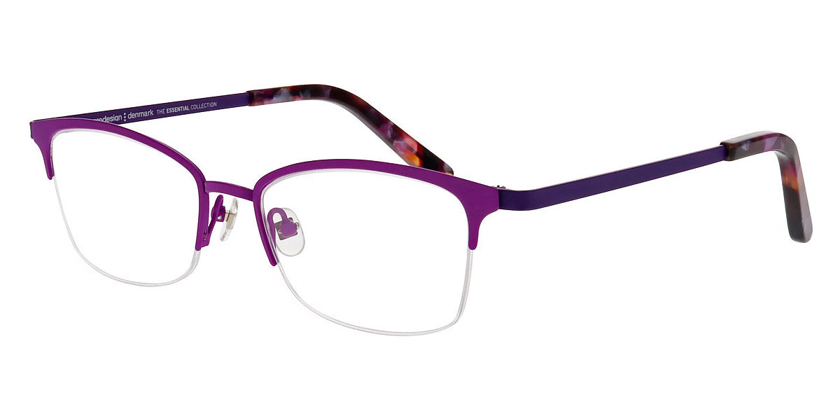 ProDesign Denmark® BOW 1 PDD BOW 1 3521 53 - Violet Medium Matt Eyeglasses