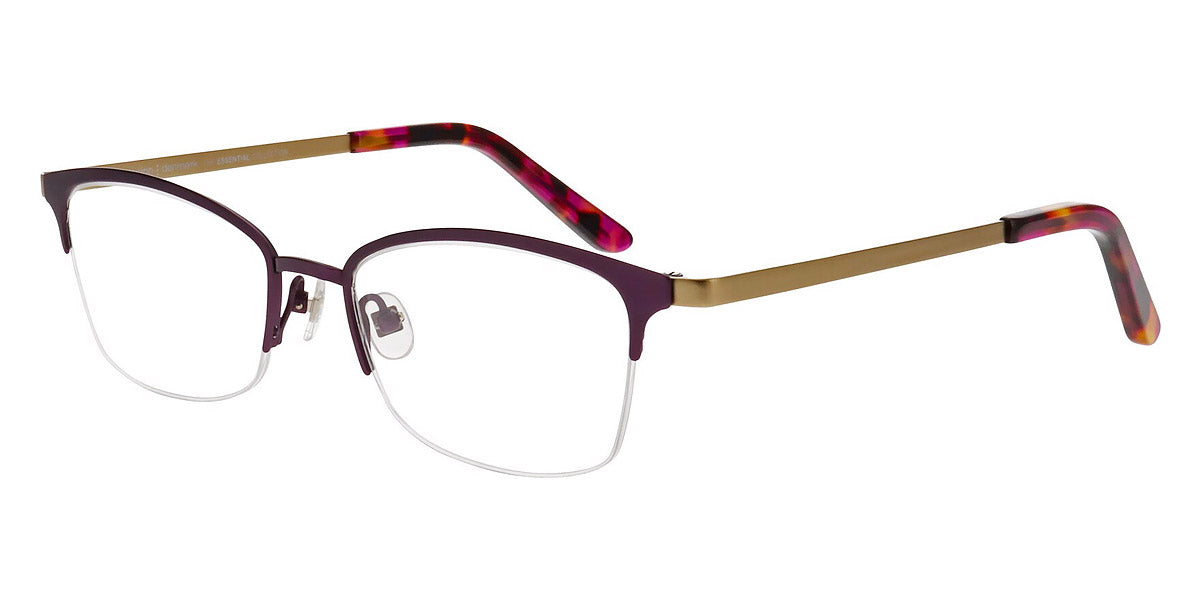 ProDesign Denmark® BOW 1 PDD BOW 1 3731 53 - Plum Dark Matt Eyeglasses