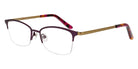 ProDesign Denmark® BOW 1 PDD BOW 1 3731 53 - Plum Dark Matt Eyeglasses