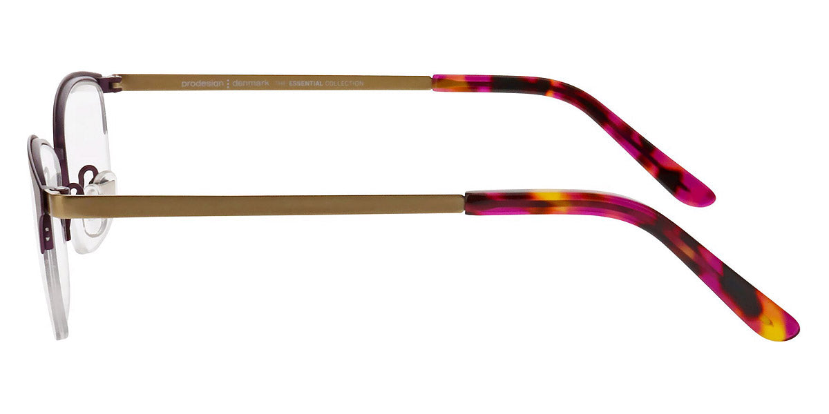 ProDesign Denmark® BOW 1 PDD BOW 1 3731 53 - Plum Dark Matt Eyeglasses