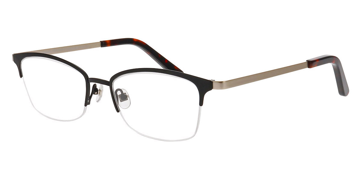 ProDesign Denmark® BOW 1 PDD BOW 1 6031 53 - Black Dark Matt Eyeglasses