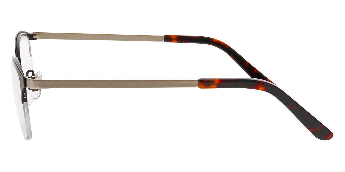ProDesign Denmark® BOW 1 PDD BOW 1 6031 53 - Black Dark Matt Eyeglasses