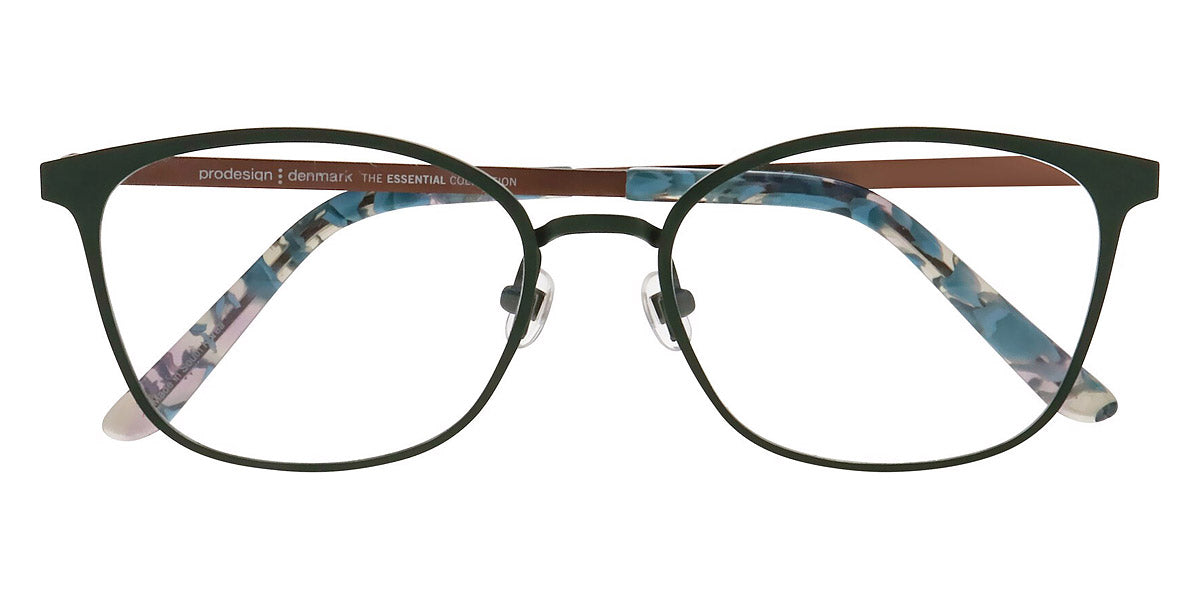 ProDesign Denmark® BOW 2 PDD BOW 2 9521 53 - Green Medium Matt Eyeglasses