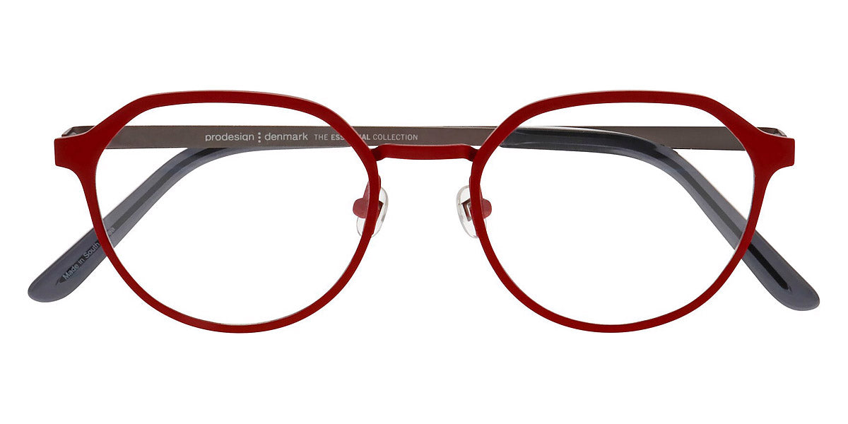 ProDesign Denmark® BOW 3 PDD BOW 3 4021 51 - Red Medium Matt Eyeglasses