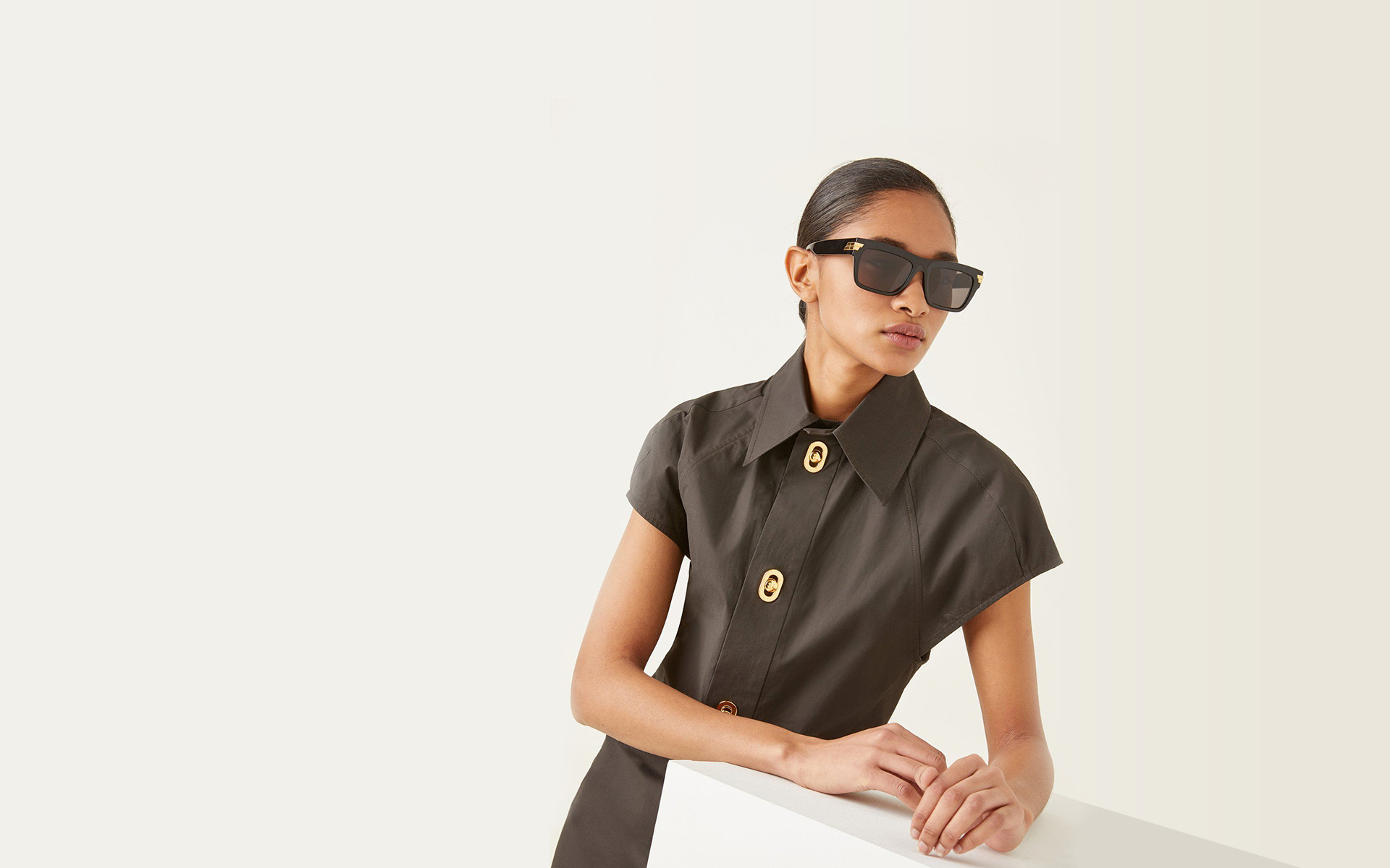 Bottega Veneta® BV1305S Aviator Sunglasses - EuroOptica Bottega Veneta® BV1305S Aviator Sunglasses - EuroOptica