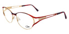 Cazal® 1277 CZL 1277 004 55 - 004 Poppy Red-Gold Eyeglasses