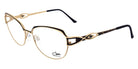 Cazal® 1279 CZL 1279 001 55 - 001 Black-Gold Eyeglasses