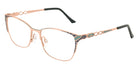 Cazal® 1290 CZL 1290 002 55 - 002 Turquoise-Rosegold Eyeglasses